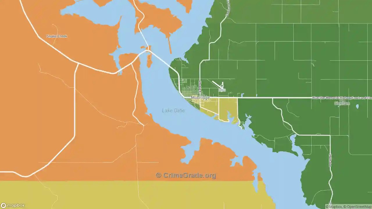 The Safest and Most Dangerous Places in Mobridge, SD Crime Maps and