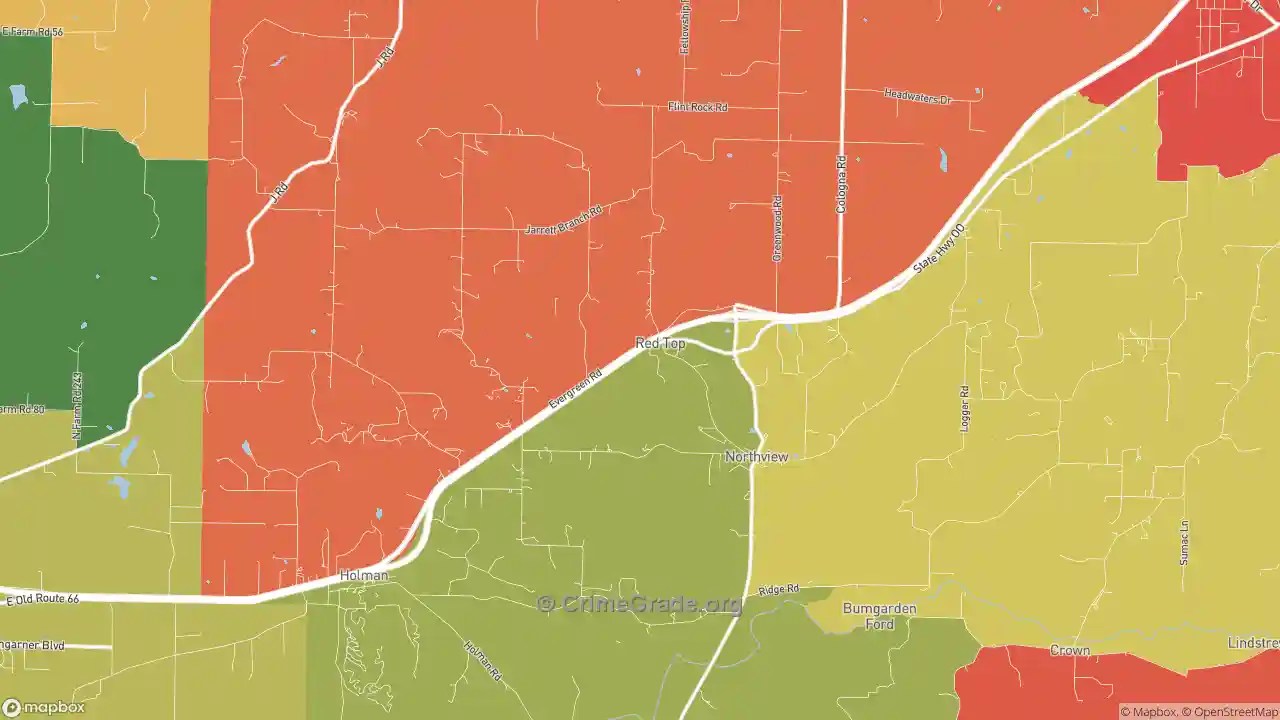 The Safest and Most Dangerous Places in Northview, MO Crime Maps and