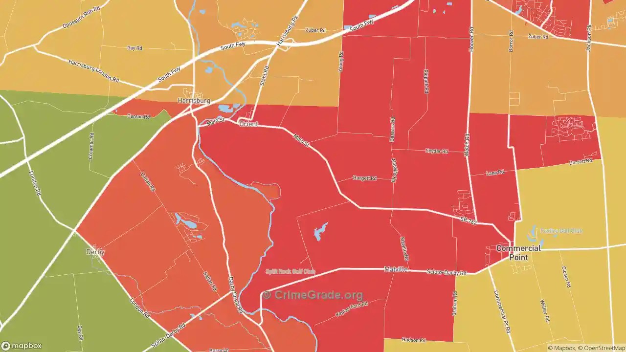 The Safest and Most Dangerous Places in Orient, OH Crime Maps and