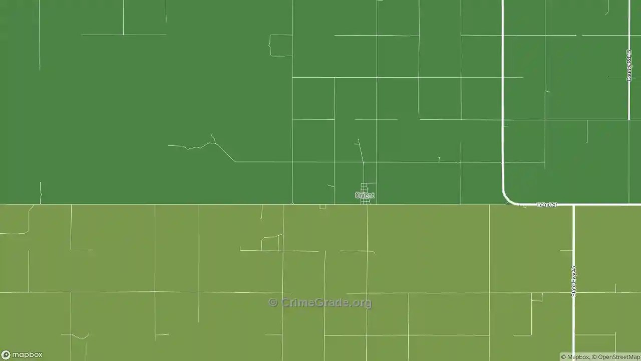 The Safest and Most Dangerous Places in Orient, SD Crime Maps and