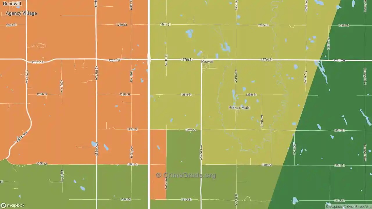 The Safest and Most Dangerous Places in Peever, SD Crime Maps and Statistics