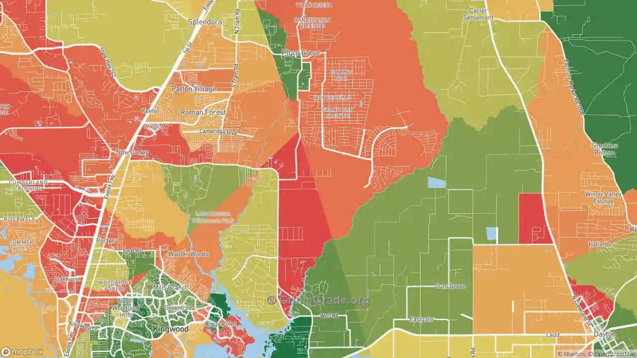 The Safest and Most Dangerous Places in Pinehurst, TX Crime Maps and