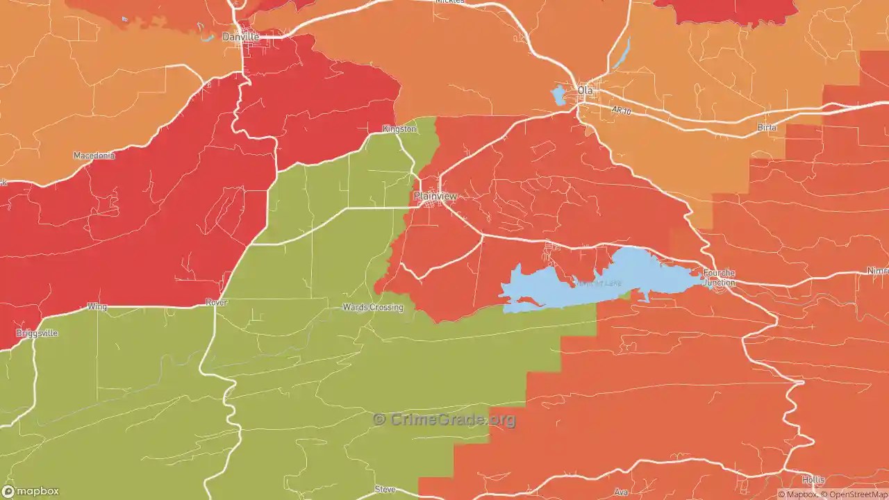 The Safest and Most Dangerous Places in Plainview, AR Crime Maps and Statistics