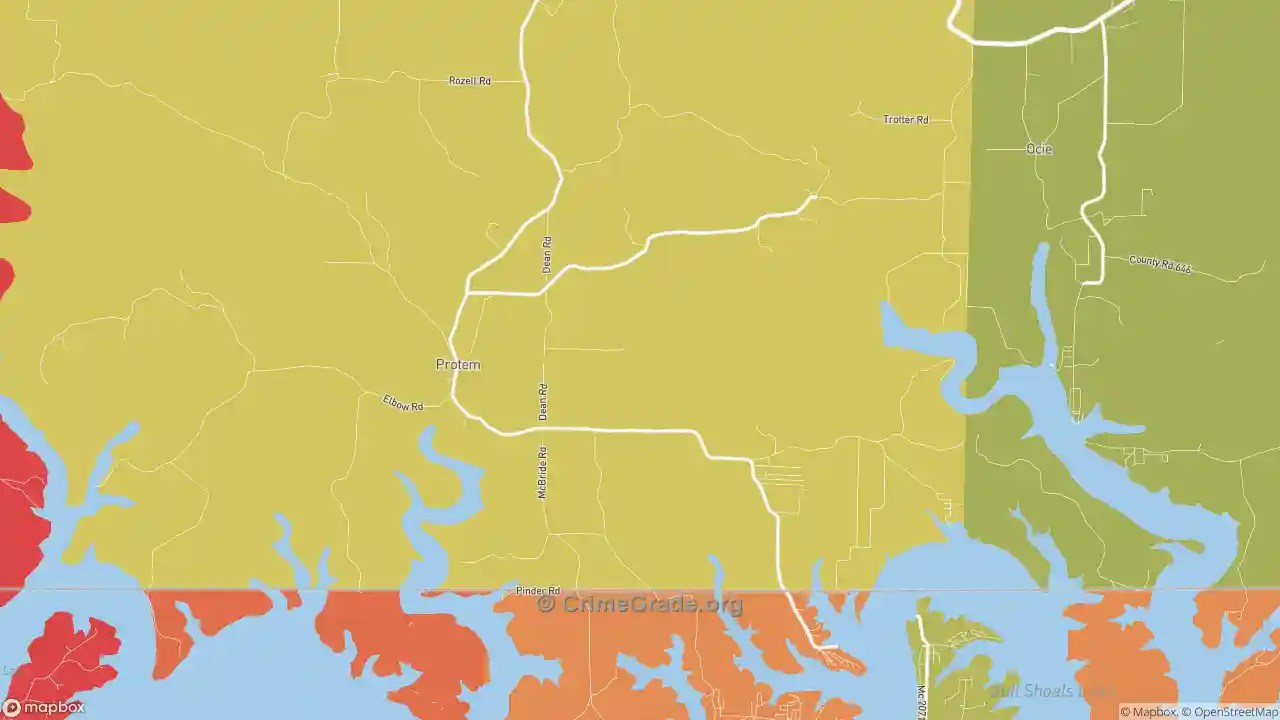The Safest and Most Dangerous Places in Protem, MO Crime Maps and