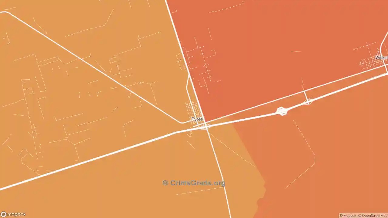The Safest and Most Dangerous Places in Pyote, TX Crime Maps and