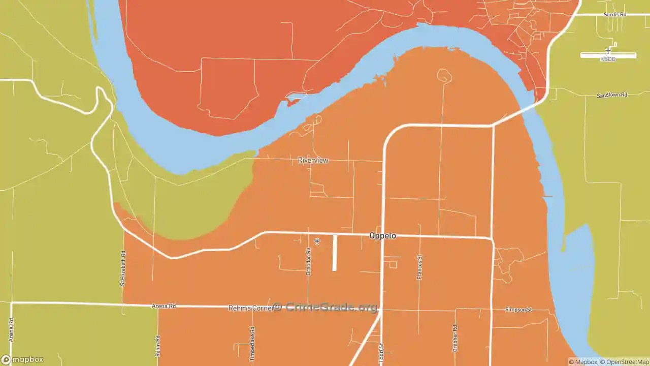 The Safest and Most Dangerous Places in Riverview, AR Crime Maps and