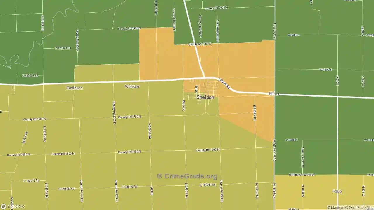 The Safest and Most Dangerous Places in Sheldon, IL Crime Maps and Statistics