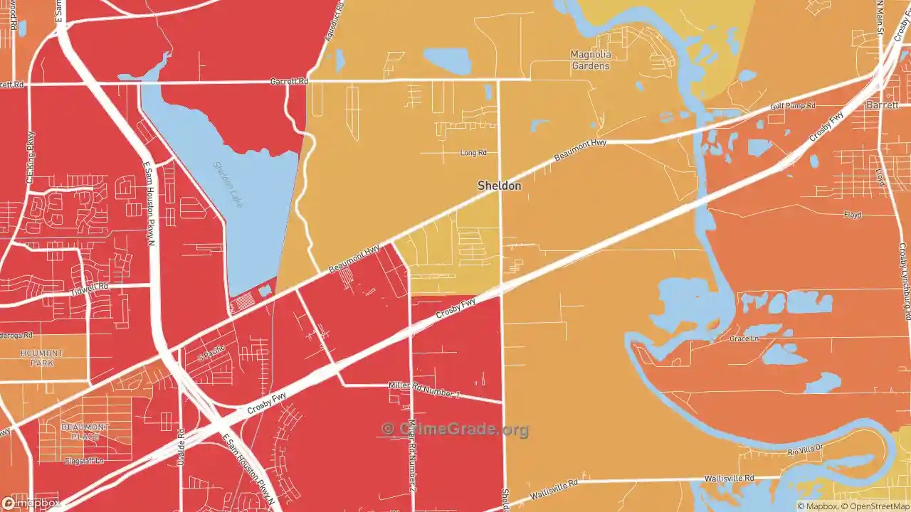 The Safest and Most Dangerous Places in Sheldon, TX Crime Maps and