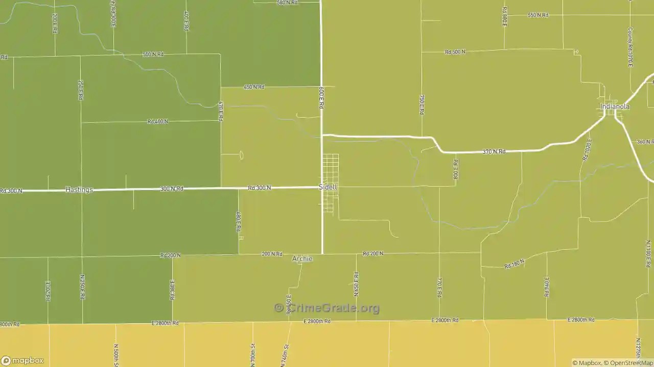 The Safest and Most Dangerous Places in Sidell, IL Crime Maps and