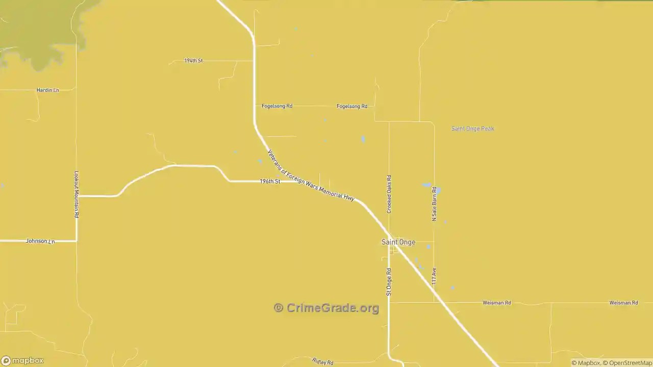 The Safest and Most Dangerous Places in St. Onge, SD Crime Maps and