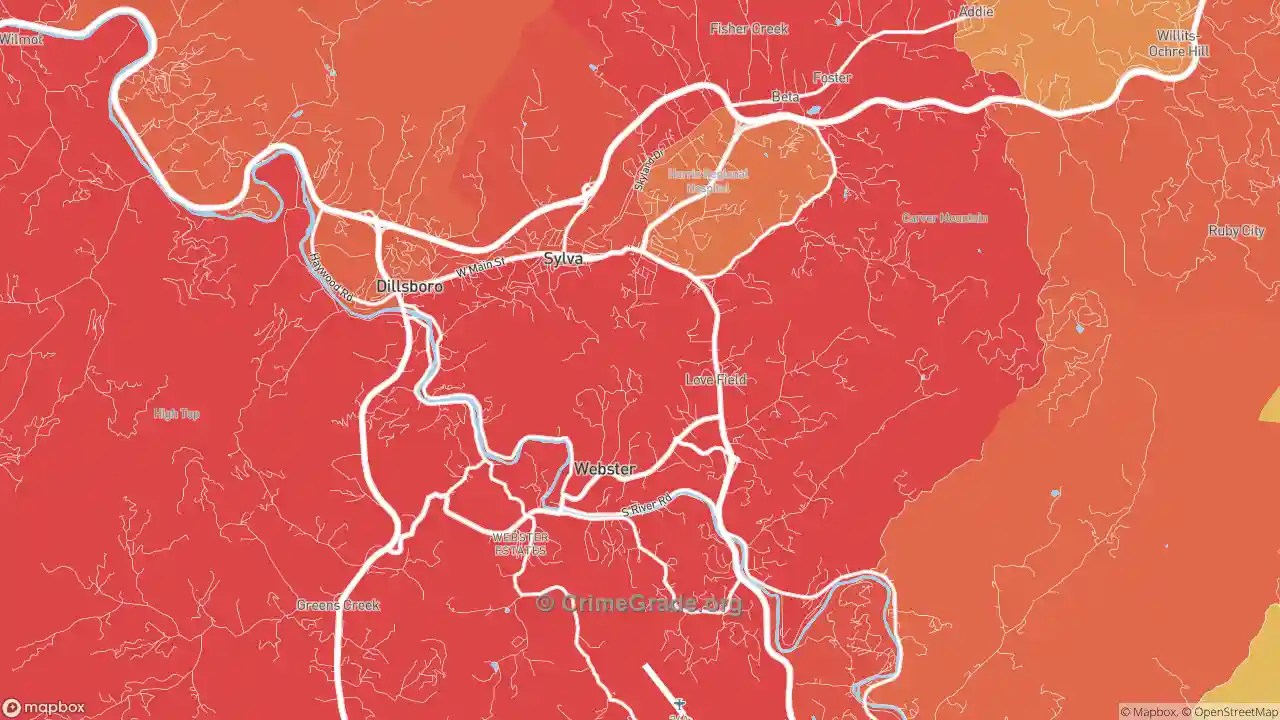 The Safest and Most Dangerous Places in Sylva, NC Crime Maps and