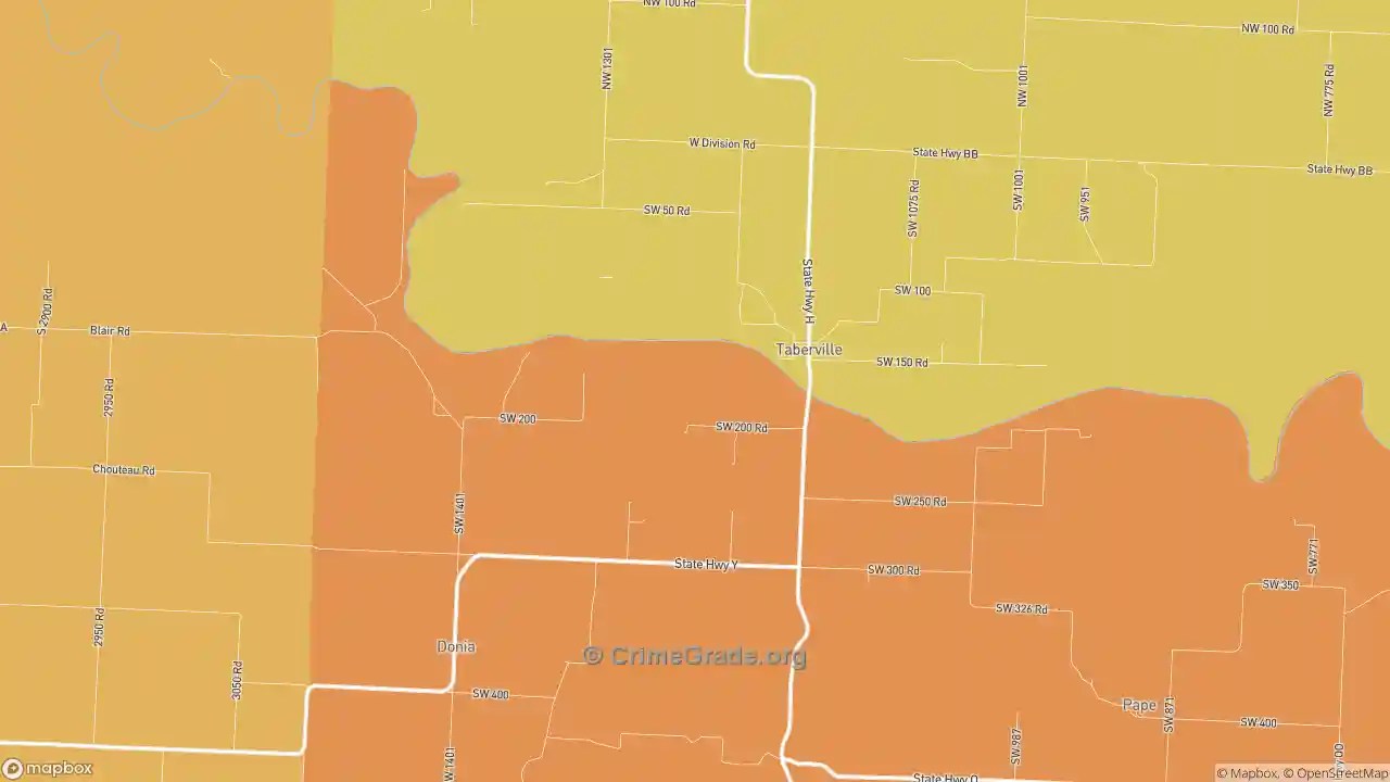 The Safest and Most Dangerous Places in Taberville, MO Crime Maps and Statistics