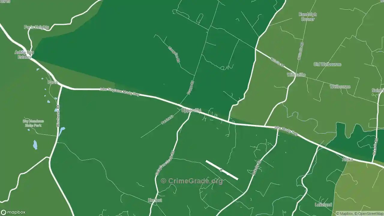 The Safest and Most Dangerous Places in Upperville, VA Crime Maps and