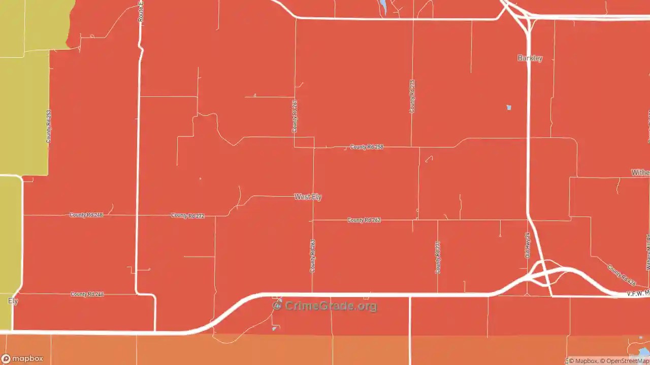 The Safest and Most Dangerous Places in West Ely, MO Crime Maps and