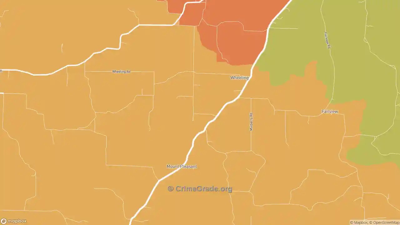 The Safest and Most Dangerous Places in Wheeling, AR Crime Maps and