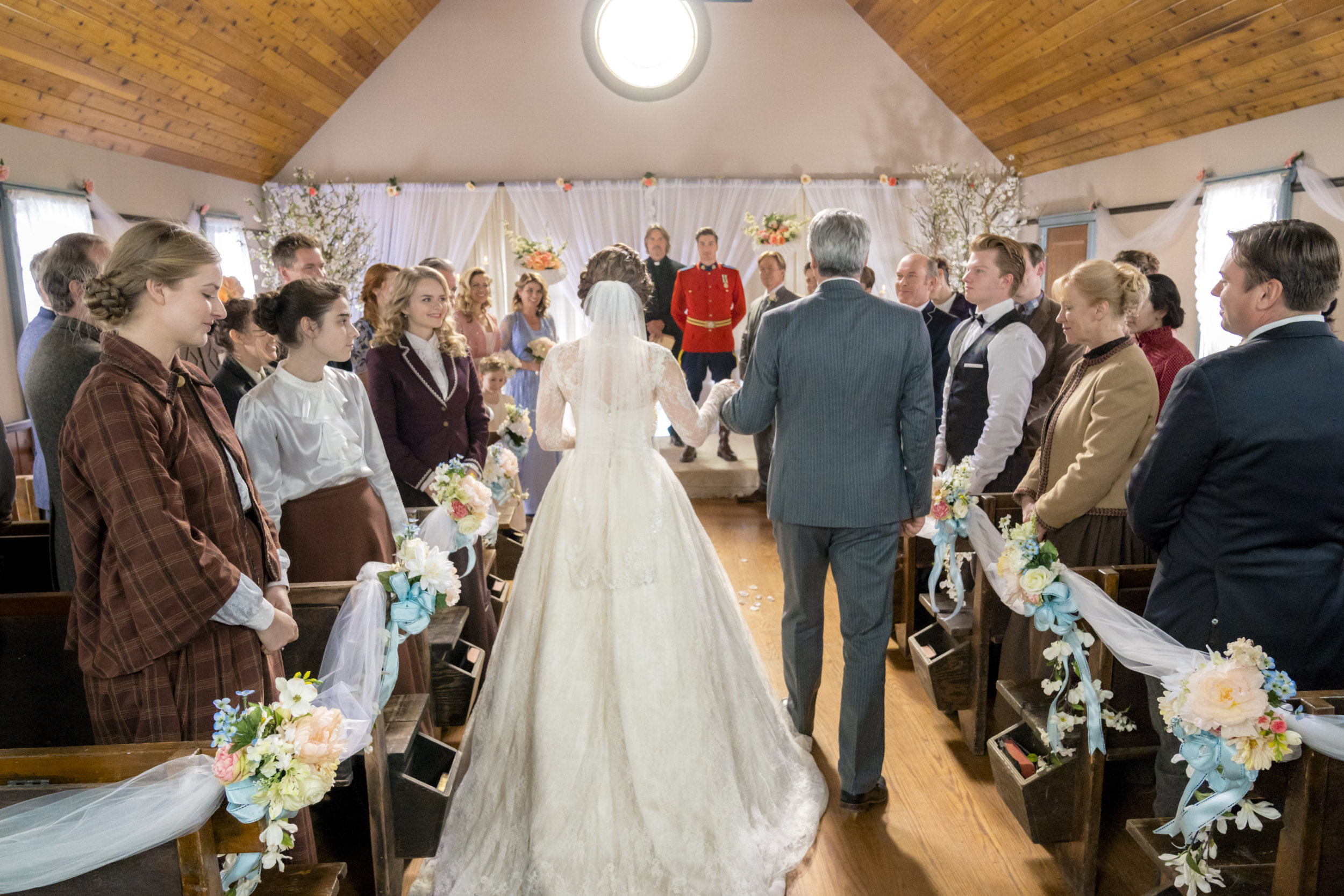 On Location Jack & Elizabeth's Wedding When Calls the Heart