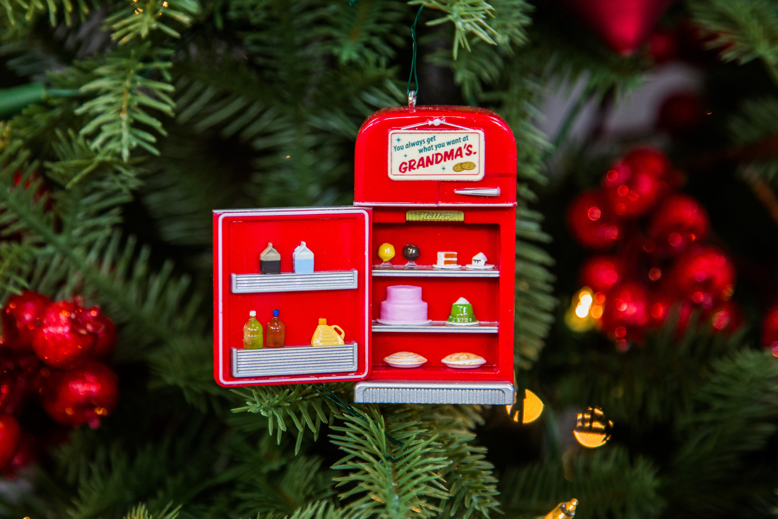 Hallmark Keepsake Ornament Reveal Grandma’s Fridge Home & Family