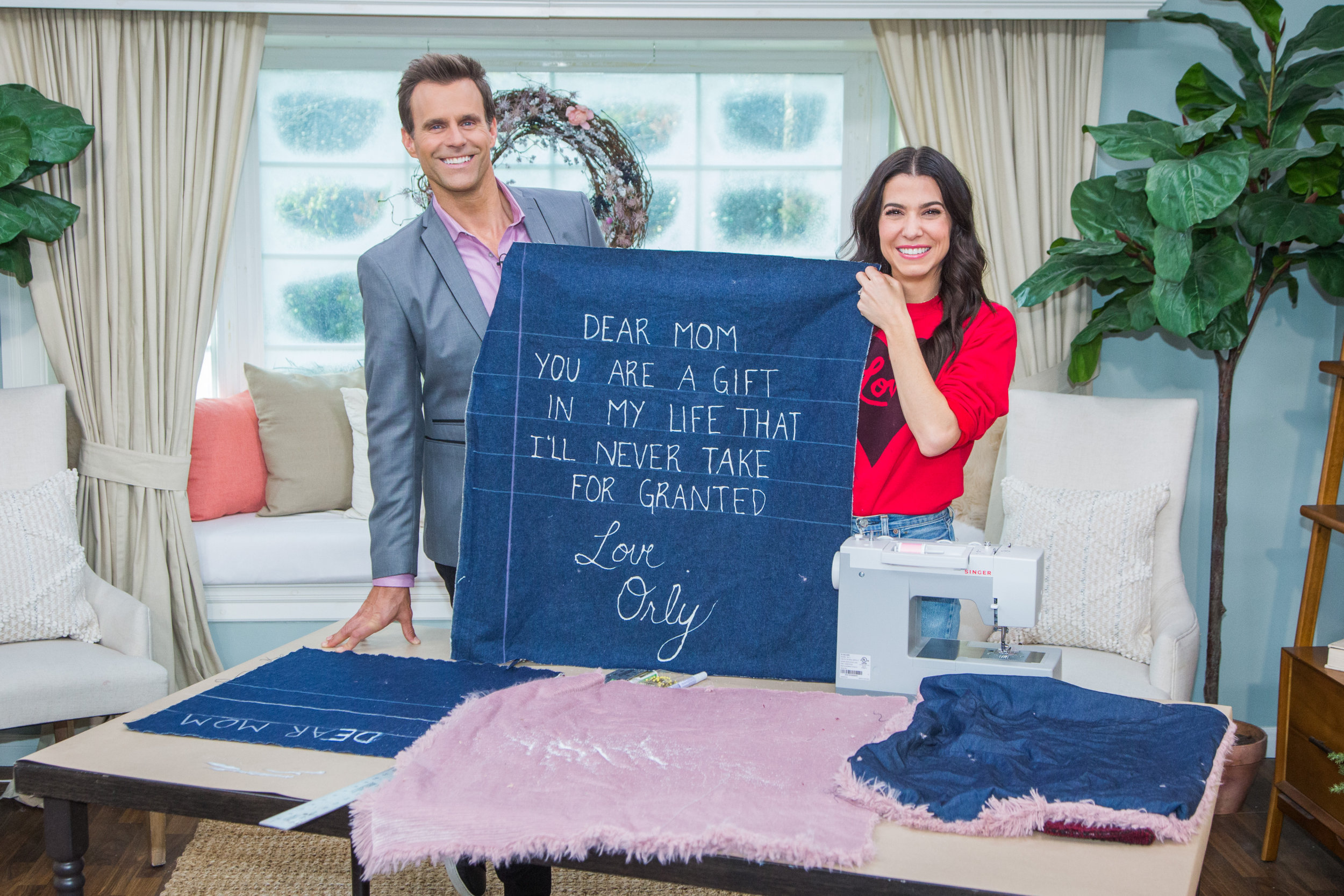 DIY Love Letter Blanket Home & Family Hallmark Channel