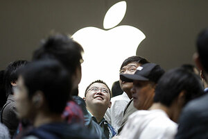 Apple stock at 500 a share. And climbing?