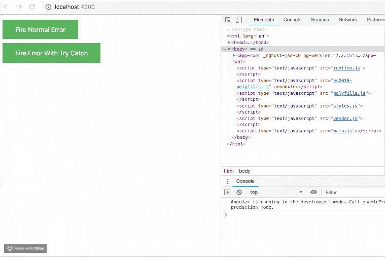 Introduction to error handling in Angular 7 Part 1 Angular errorHandler