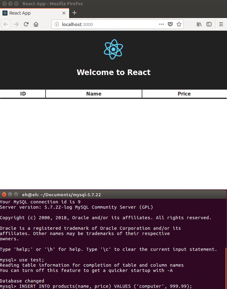 Getting data in realtime from MySQL with Java