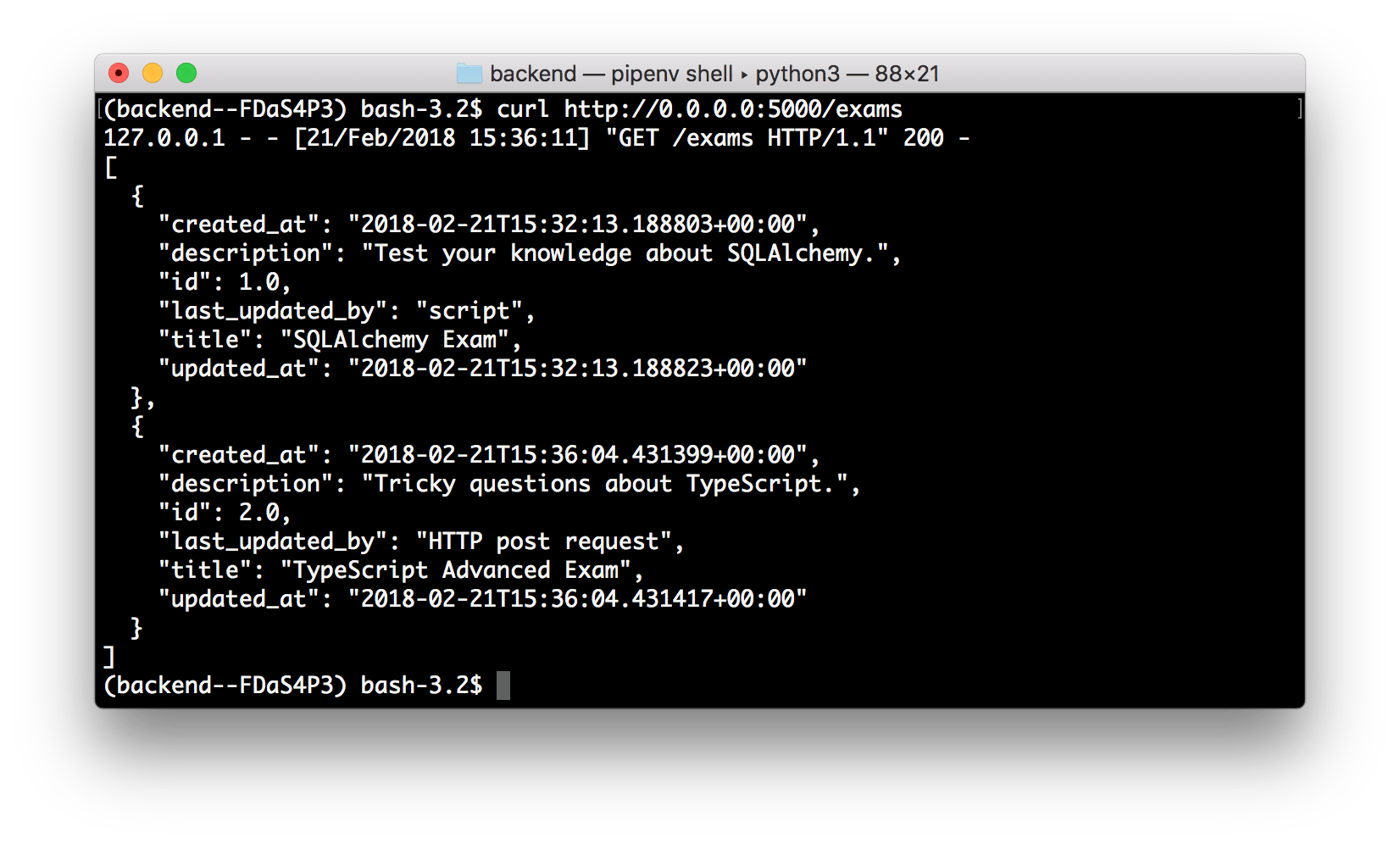 Using Python, Flask, and Angular to Build Modern  Apps Part 1