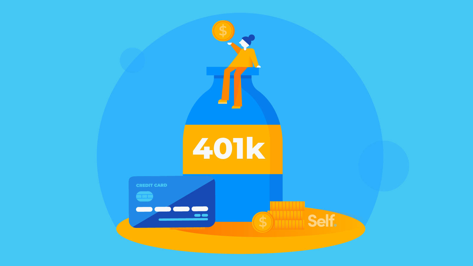 Using Your 401k to Pay off Credit Card Debt Self. Credit Builder.