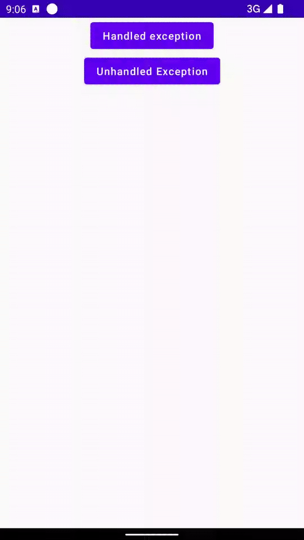 How to handle Android exceptions and avoid application crashes