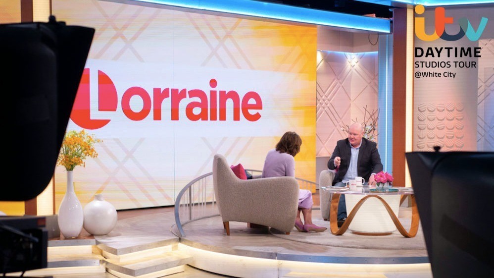 Daytime studios tour See the Lorraine studio Lorraine