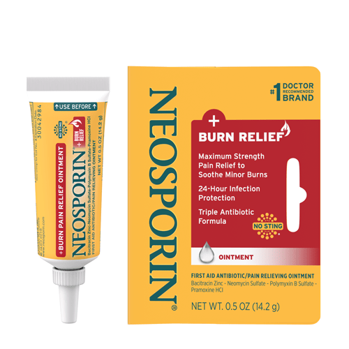 First Aid Antibiotic Burn Ointment to Relieve & Protect Burns NEOSPORIN®
