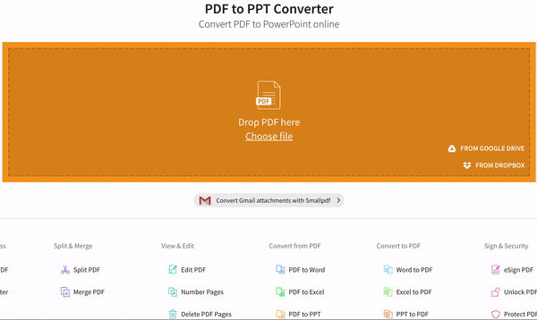 Convert PPT to PPTX Online for Free Smallpdf