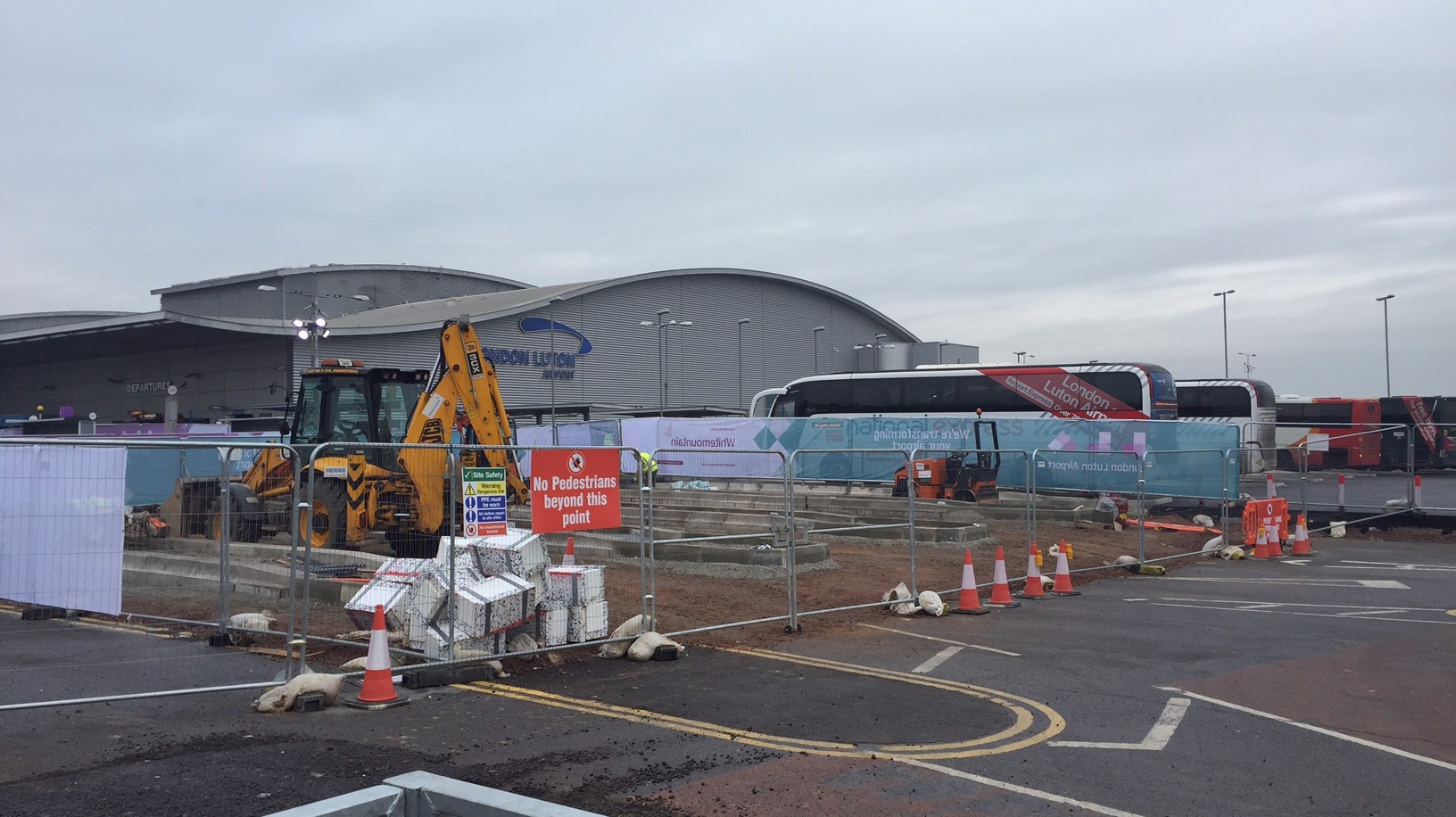 £110 million redevelopment gets underway at Luton Airport ITV News Anglia