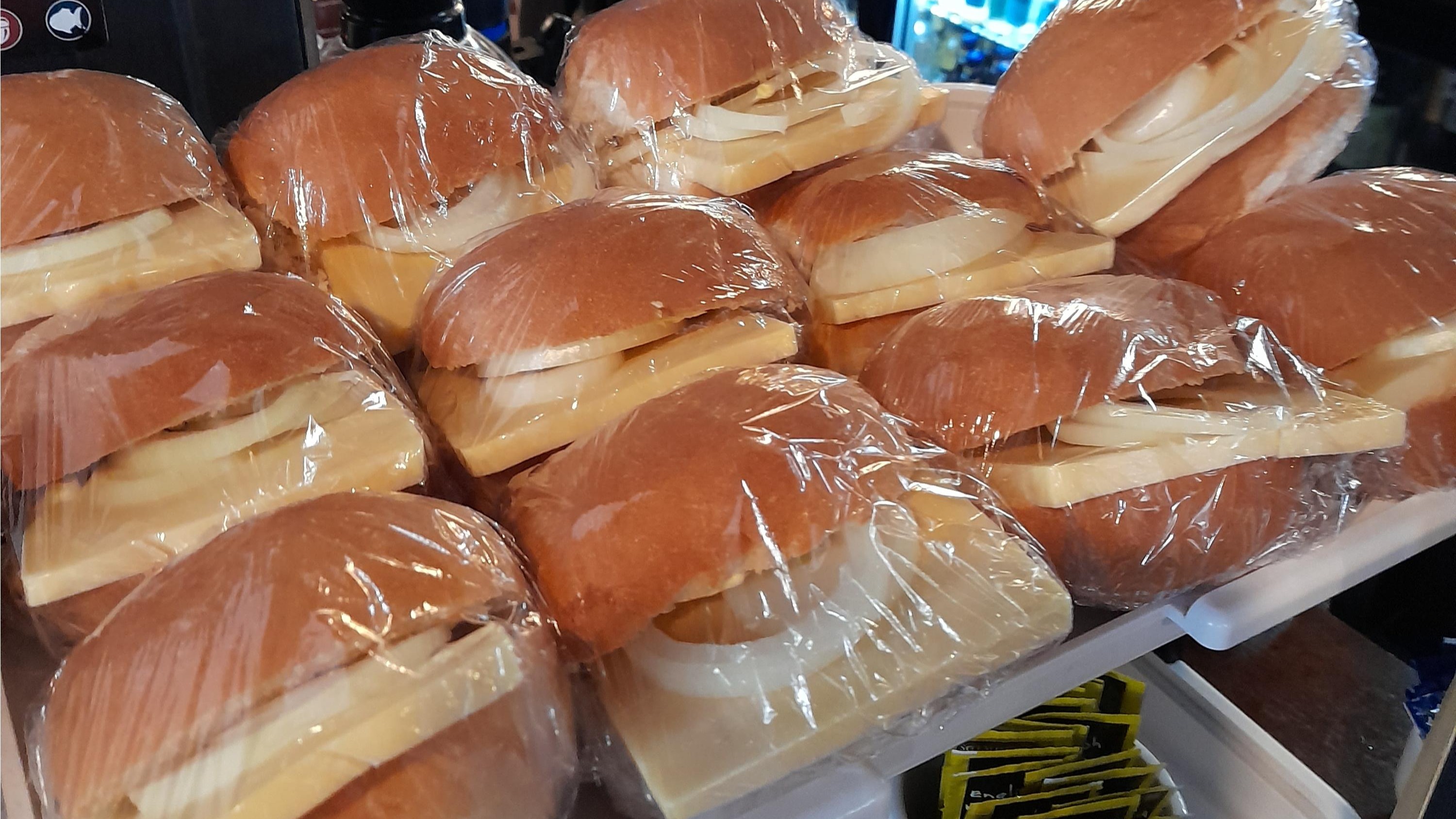'Proper cheese and onion' Bristol pub's rolls go viral thanks to
