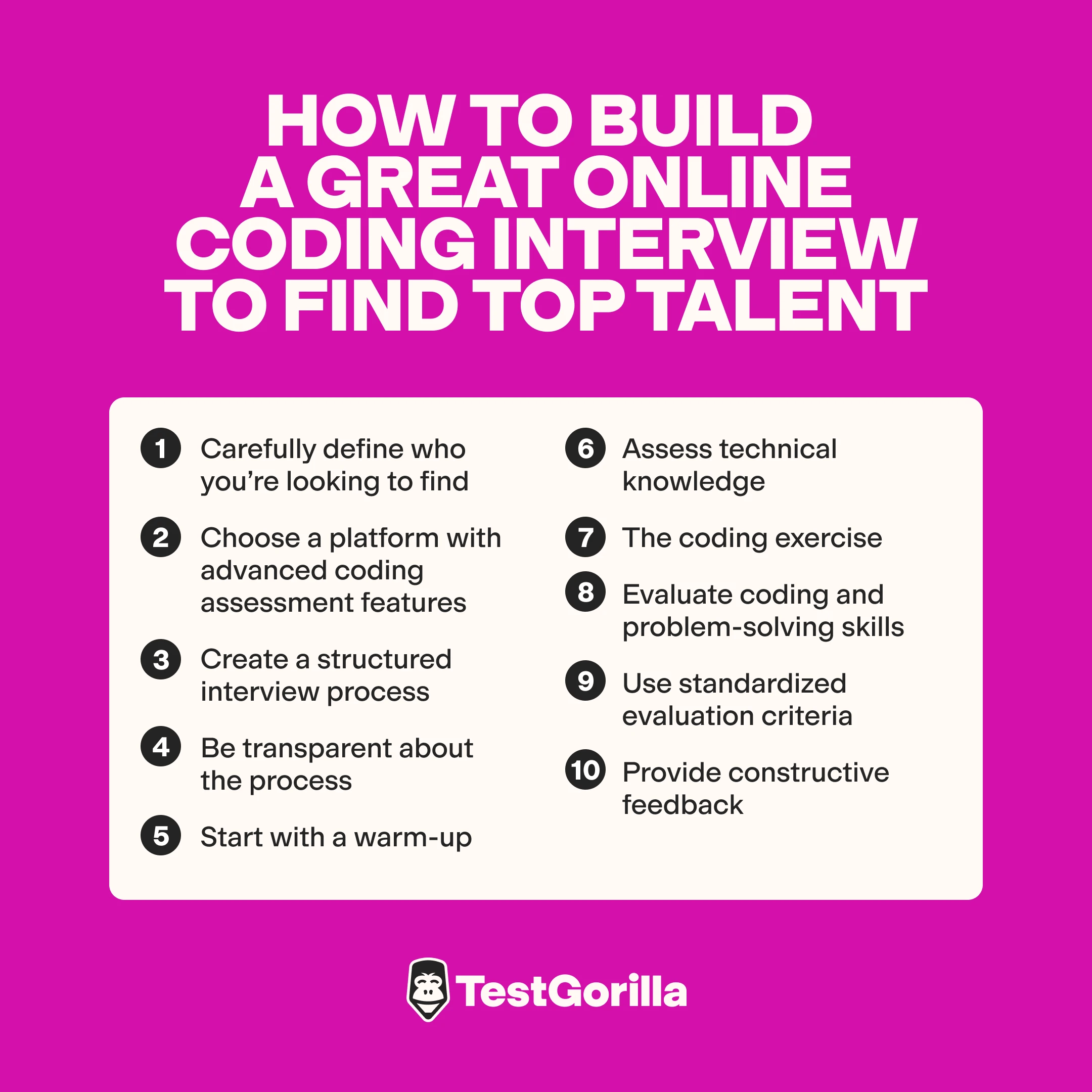 How to Conduct Effective Online Coding Interviews TestGorilla
