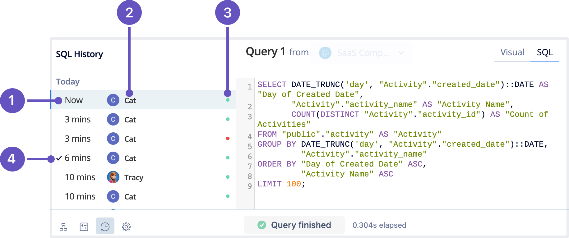 Use SQL history for version control Atlassian Analytics Atlassian