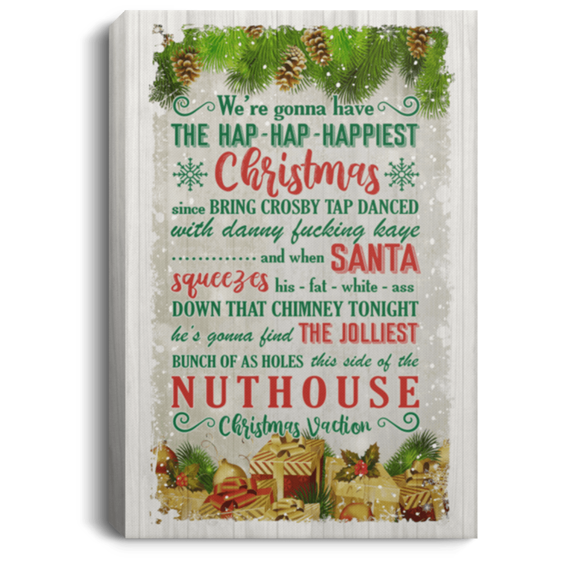 Christmas Vacation Wall Art We're Gonna Have The Happiest Christmas