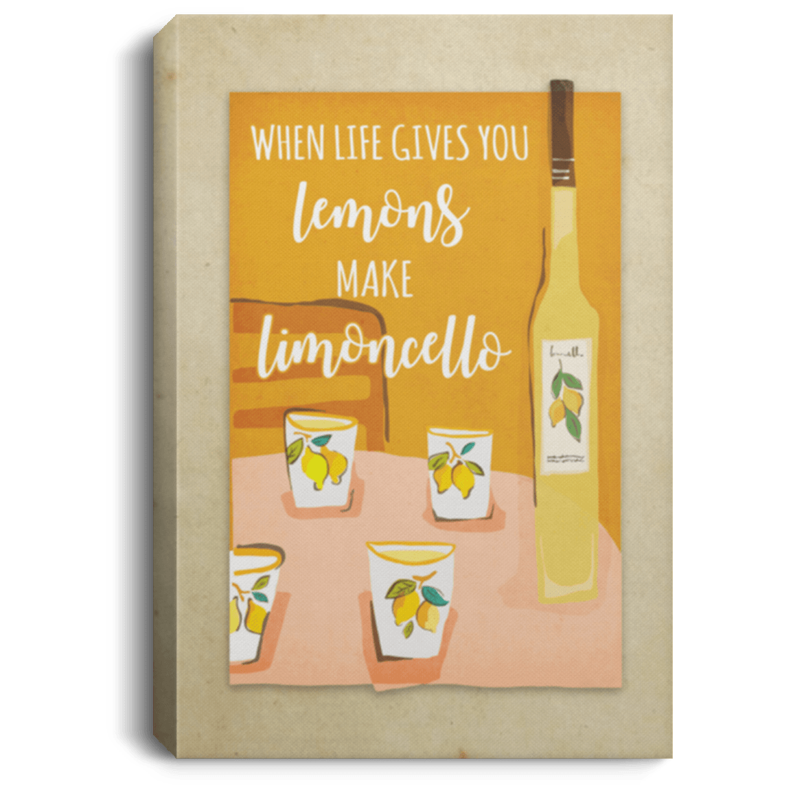 Lemon Wall Art When Life Gives You Lemons Make Limoncello Wall Art