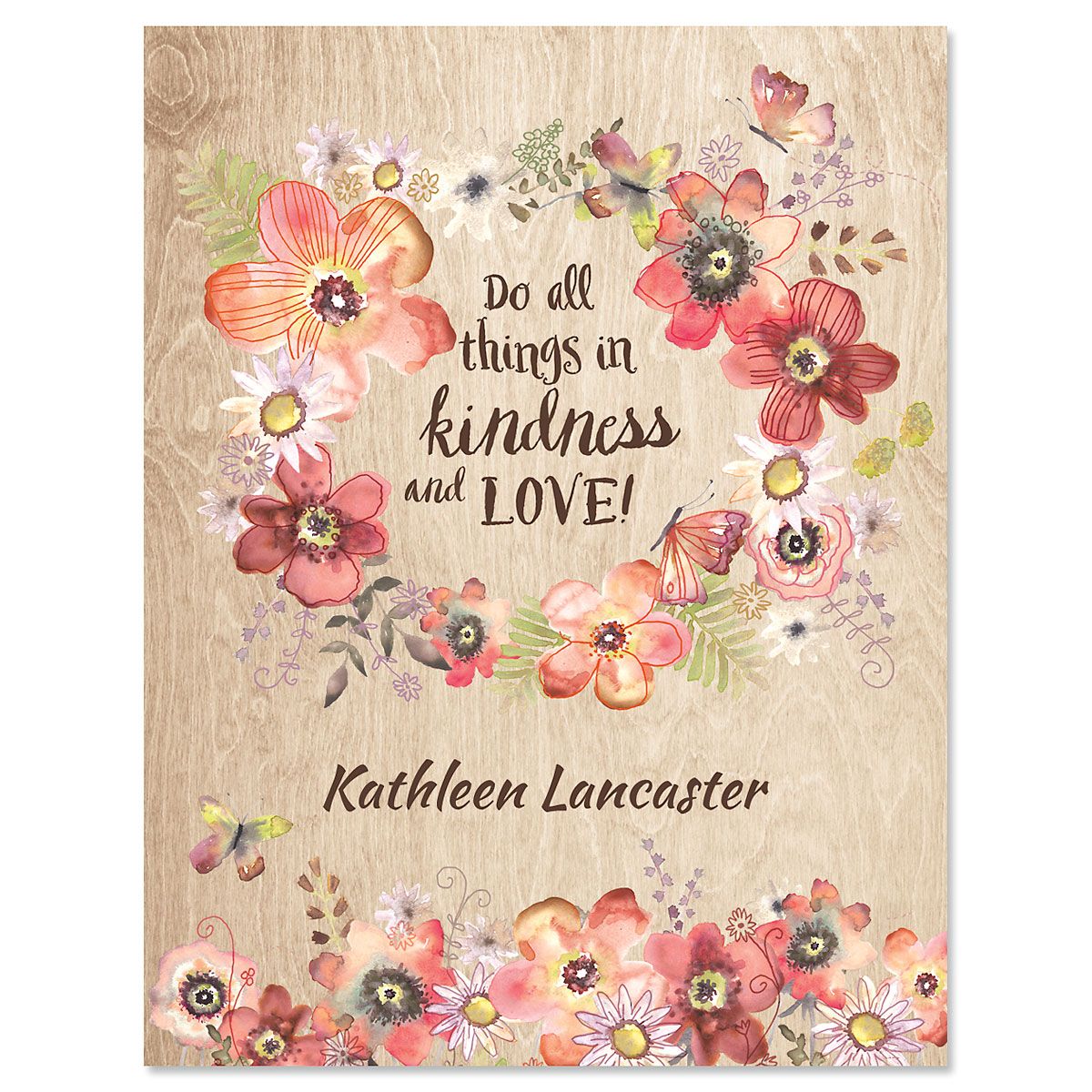 Kindness Custom Note Cards Current Catalog