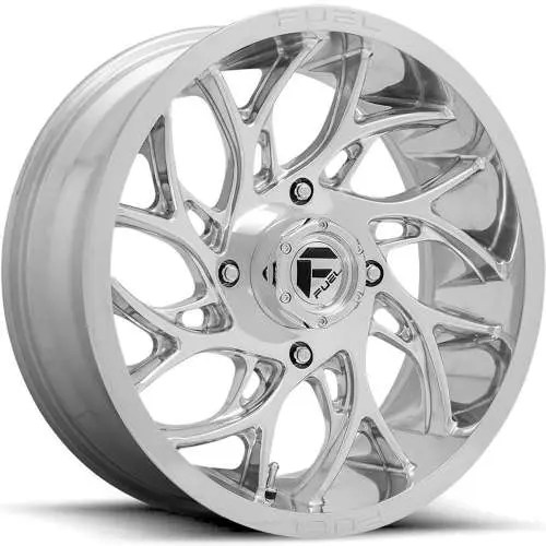 Fuel Runner 22x7 13 Polished D2042270A644 Fitment Industries