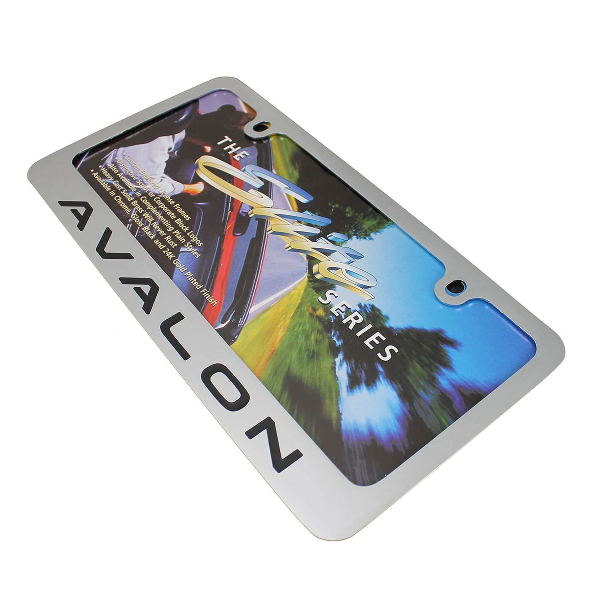 Toyota Avalon License Plate Frame (Chrome) eBay