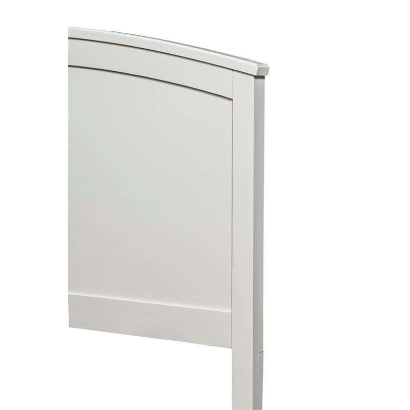 Alpine Furniture Baker California King Wood Headboard Only in White