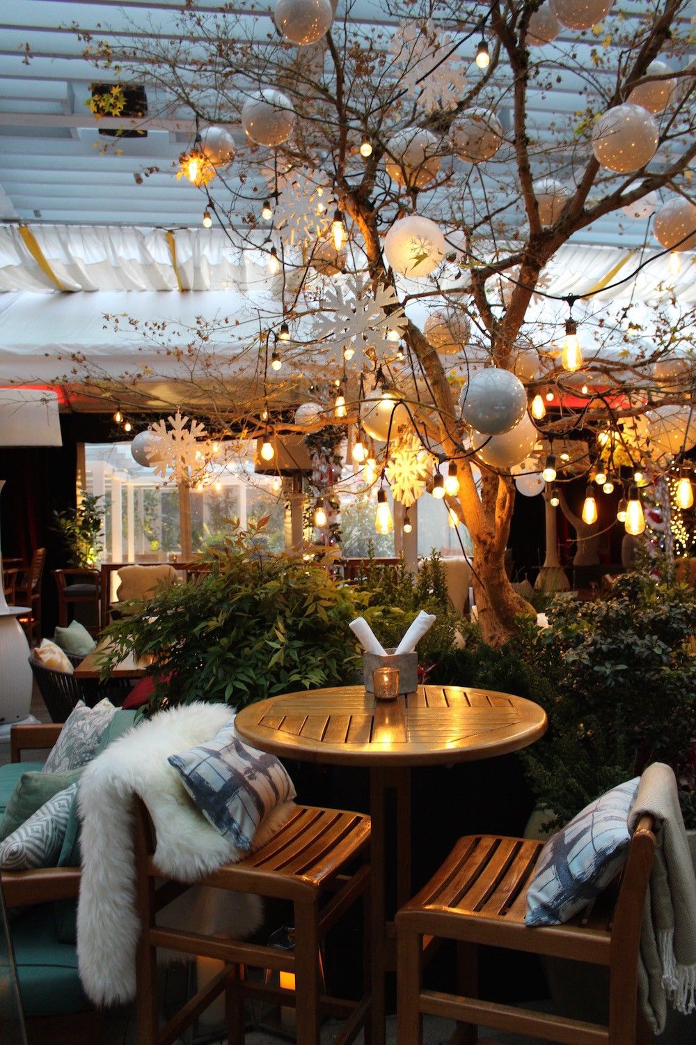 Reflections' cozy winter wonderland patio opens this week (PHOTOS