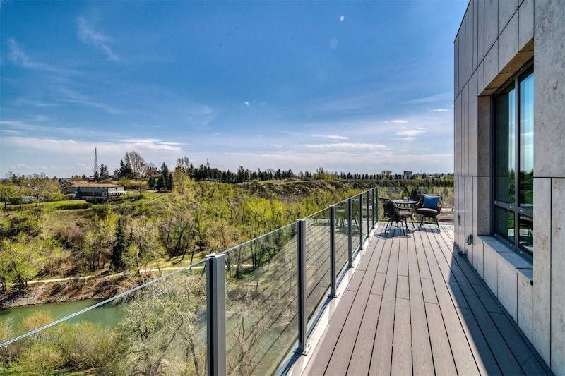 A look inside Riverfront condo selling for 3.7 million in Calgary