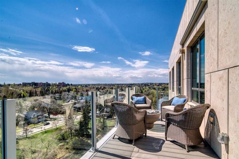 A look inside Riverfront condo selling for 3.7 million in Calgary
