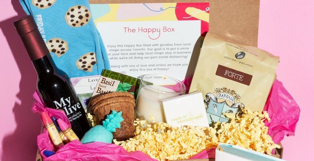 New giftbox delivery service supports small Toronto businesses Curated