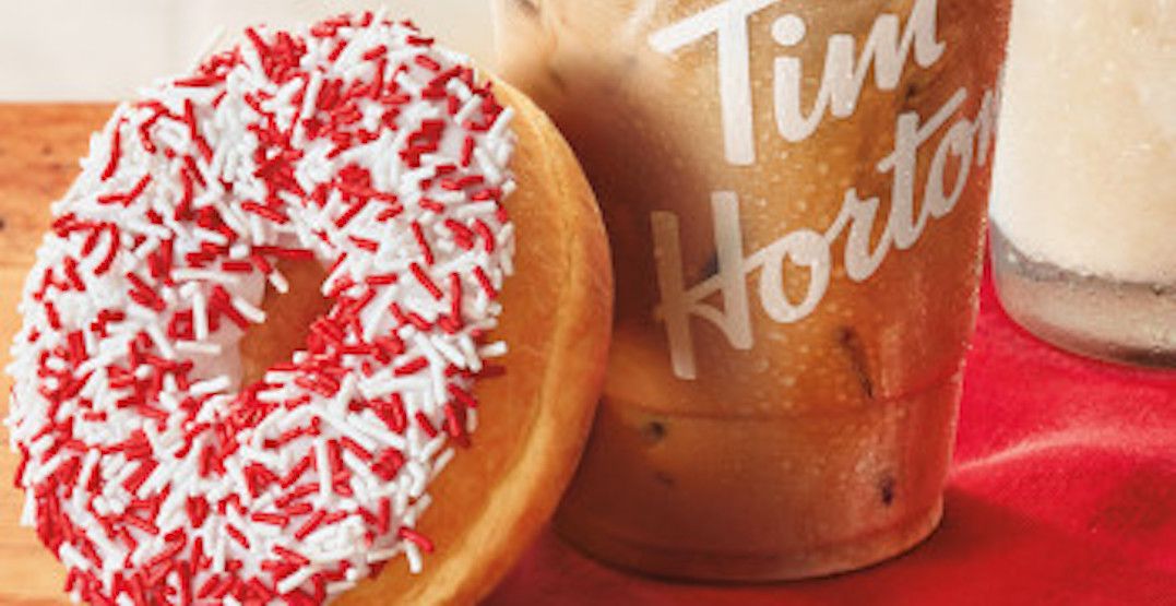 Tim Hortons celebrates Canada Day with FREE doughnuts and new drinks