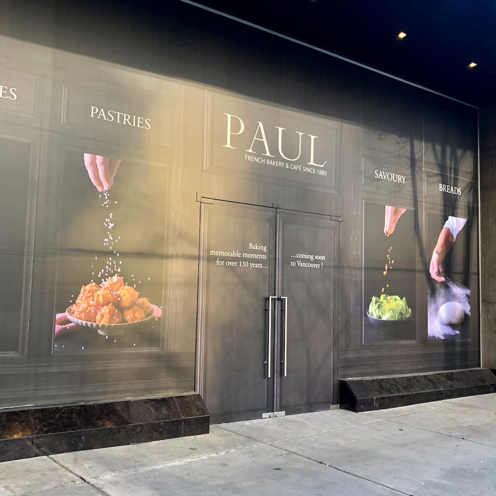 Famous bakery PAUL is opening a cafe on Robson Street Dished
