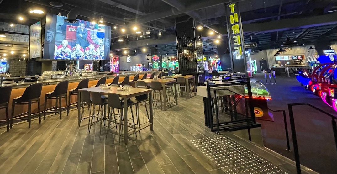 The Rec Room at The Amazing Brentwood is open in Burnaby