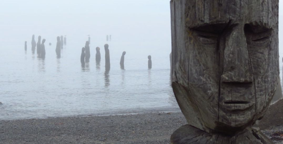 Eerie Quebec Humanlike statues haunt the St. Lawrence River Curated