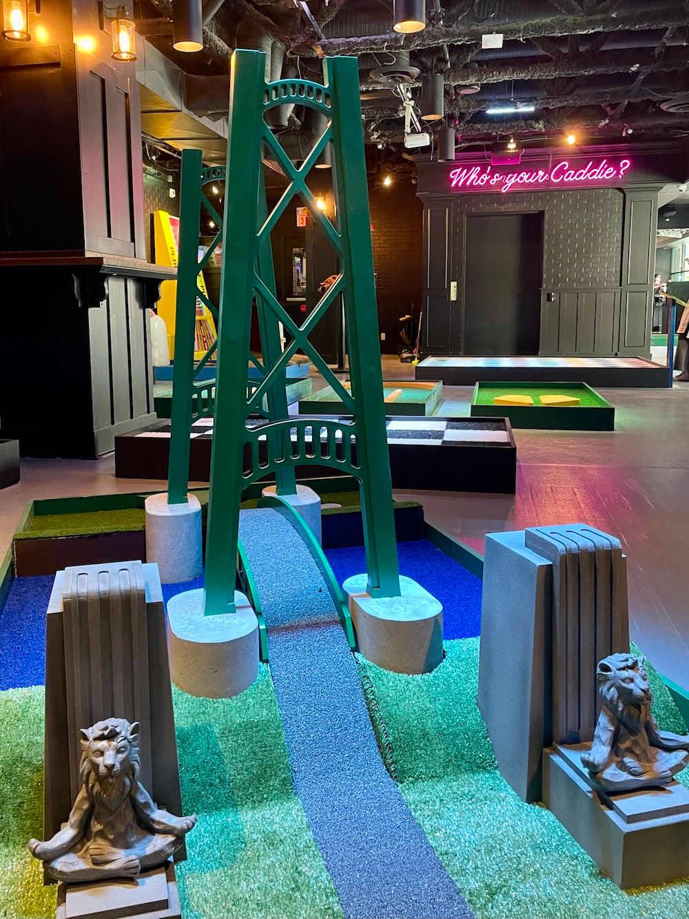 ParTee Putt Inside Vancouver’s first indoor mini golf bar Dished